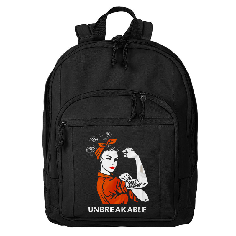 Ms Warrior Unbreakable, Ms, Warrior Unbreakable, Ms Warrior Unbreakabl Basic Backpack | Artistshot