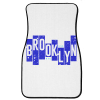 Usa, Nyc, Brooklyn Front Car Mat | Artistshot