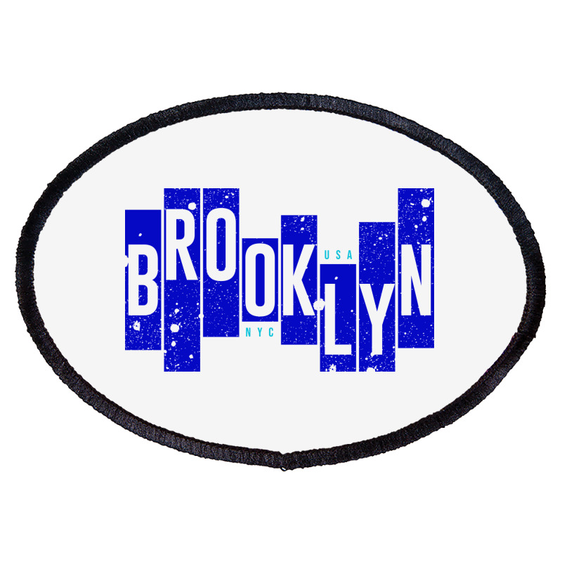 Usa, Nyc, Brooklyn Oval Patch | Artistshot