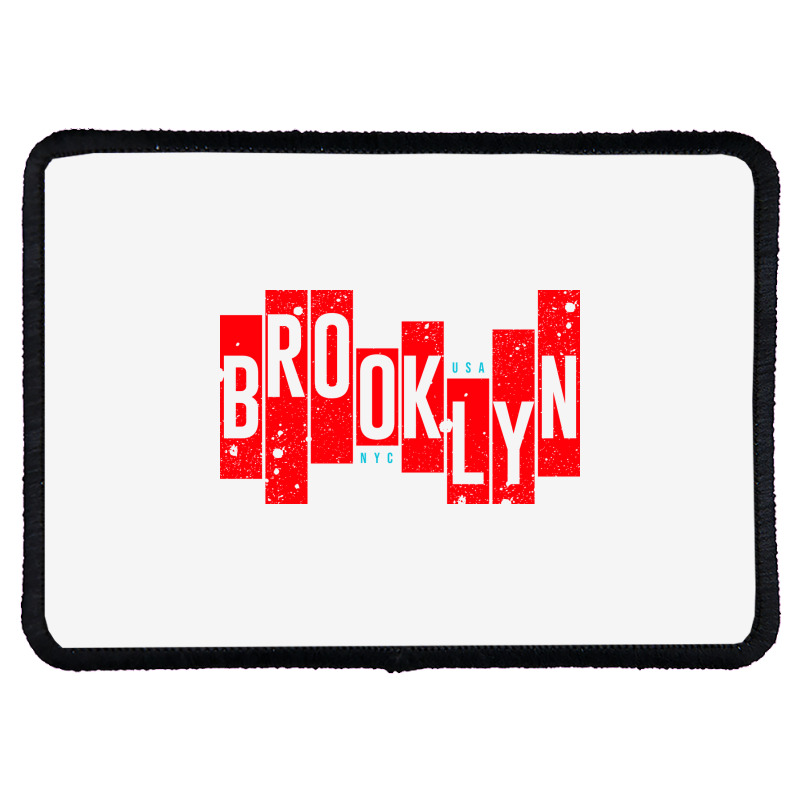 Usa, Nyc, Brooklyn Rectangle Patch | Artistshot