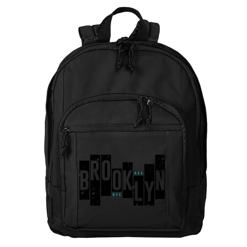 Usa, Nyc, Brooklyn Basic Backpack | Artistshot