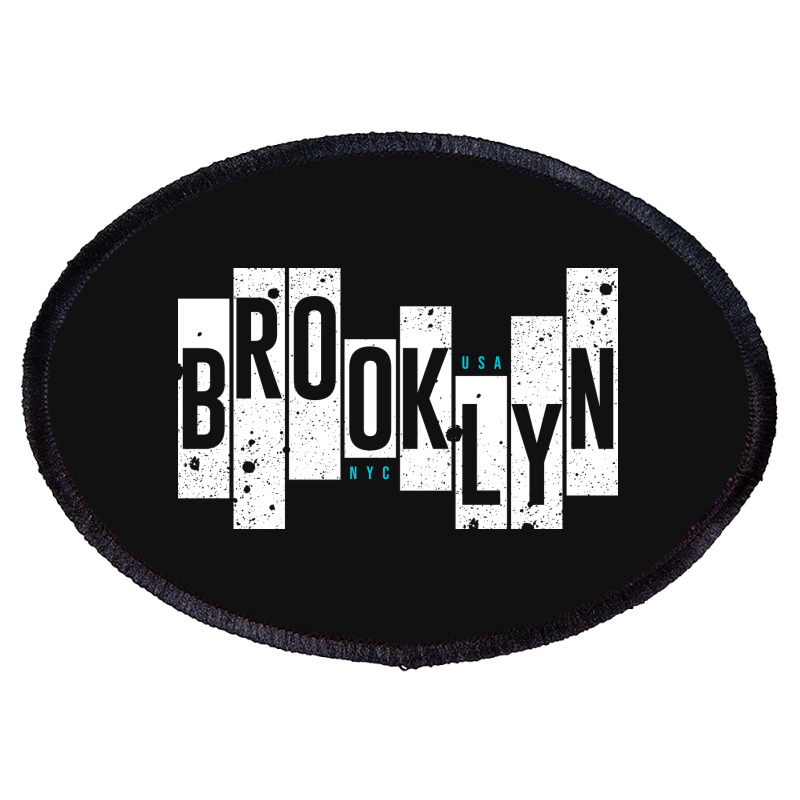 Usa, Nyc, Brooklyn Oval Patch | Artistshot