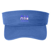 We Wear Blue For Syringomyelia Awareness Fashion Visor | Artistshot