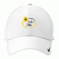 Womens Tita Gift Happiness Is Being A Tita Raglan Baseball Tee Nike Dri-fit Cap | Artistshot