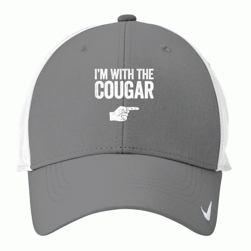 I'm With The Cougar  Matching Cougar Costume Nike Dri-FIT Cap by CUSER3772 | Artistshot