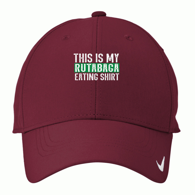 This Is My Rutabaga Eating T Shirt Nike Dri-fit Cap | Artistshot