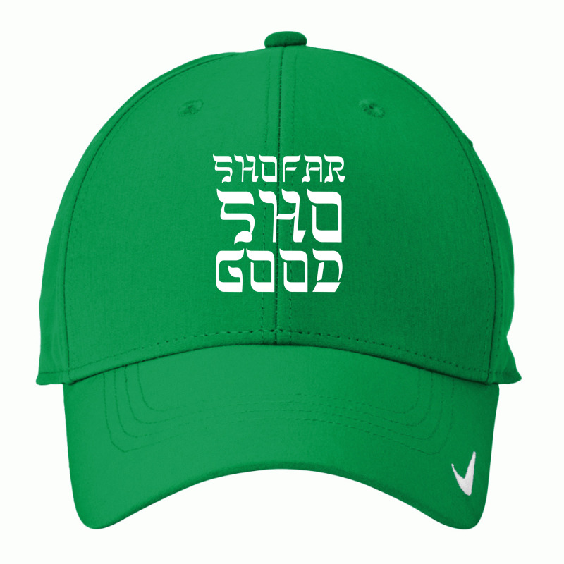 Shofar Sho Good Jewish Holiday Long Sleeve T Shirt Nike Dri-fit Cap | Artistshot