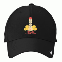 Nevada Farm Boy State Fair Ticket County Fair Haybales Silo Nike Dri-fit Cap | Artistshot