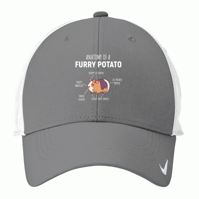 Anatomy Of A Furry Potato Guinea Pig Lover Gift Nike Dri-fit Cap | Artistshot