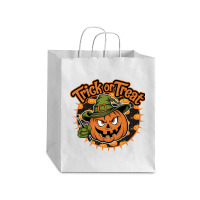 Quotes Trick Or Treat Halloween 1 Debie Paper Bag - 10 X 5 X 13 | Artistshot