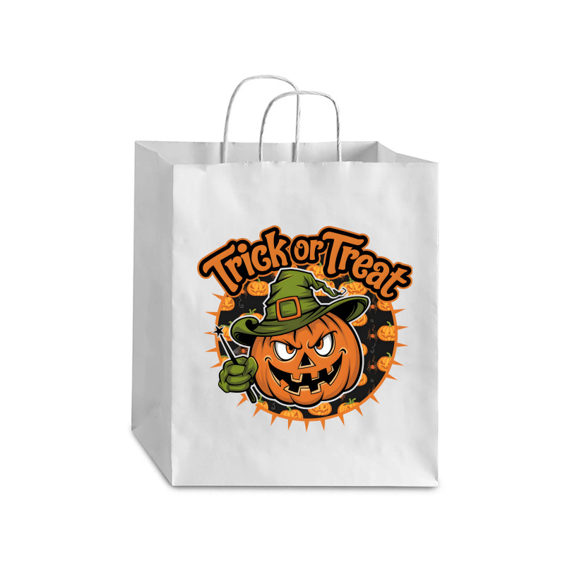 Quotes Trick Or Treat Halloween 1 Debie Paper Bag - 10 X 5 X 13 | Artistshot