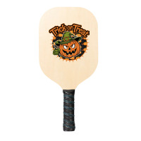 Quotes Trick Or Treat Halloween 1 Pickleball Paddle | Artistshot