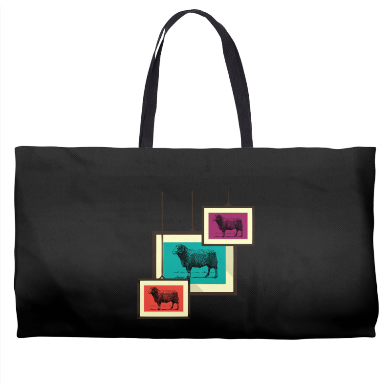 Vintage Ram Weekender Totes | Artistshot