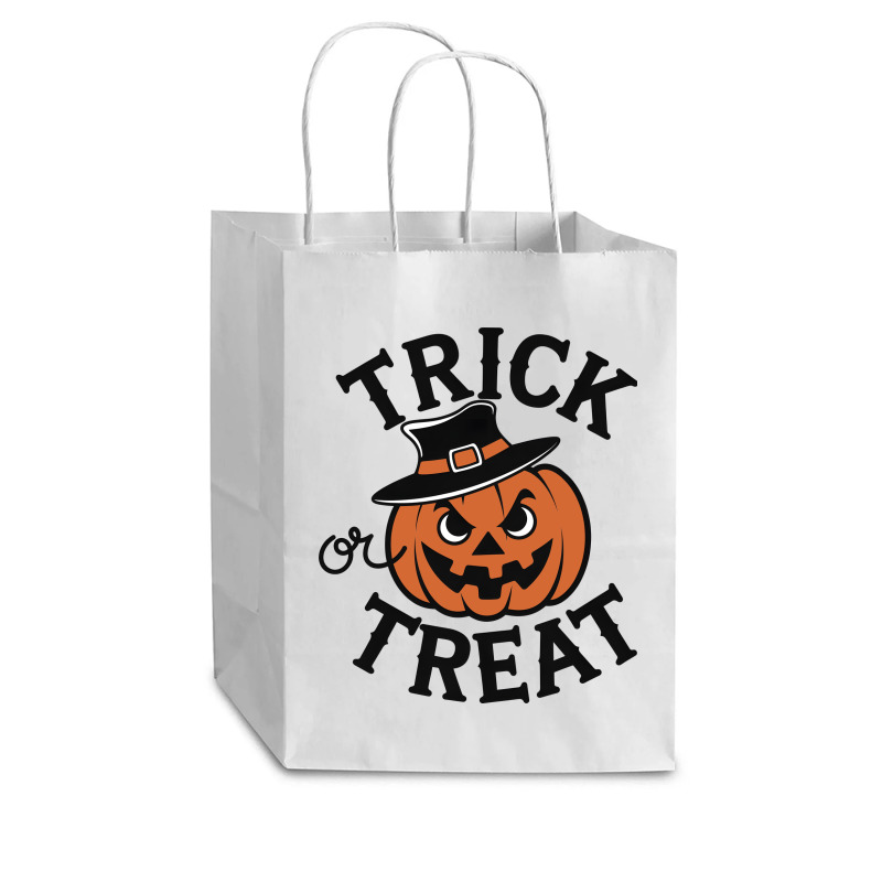 Quotes Trick Or Treat Halloween 2 Cub Paper Bag - 8 X 4 1/2 X 10 1/4 | Artistshot