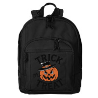 Quotes Trick Or Treat Halloween 2 Basic Backpack | Artistshot