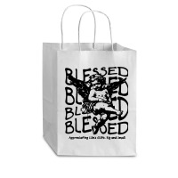 Blessed Baby Angel Cub Paper Bag - 8 X 4 1/2 X 10 1/4 | Artistshot