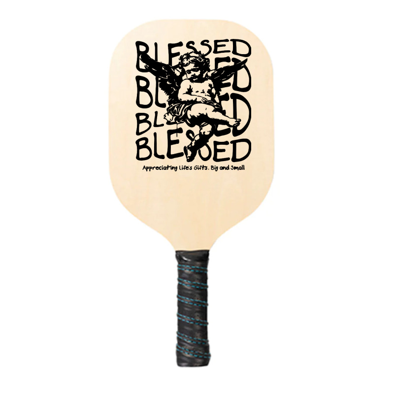 Blessed Baby Angel Pickleball Paddle | Artistshot