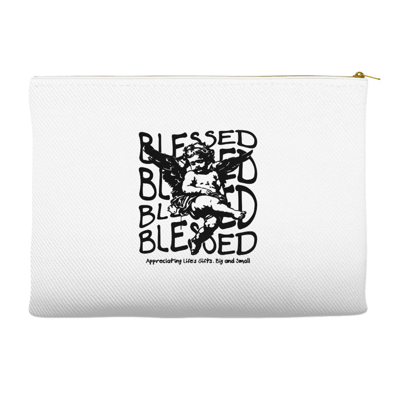 Blessed Baby Angel Accessory Pouches | Artistshot