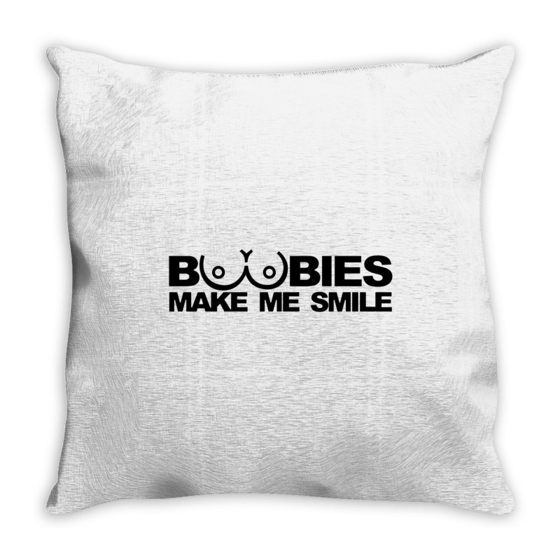 Boo Bies Make Me Smile Throw Pillow | Artistshot