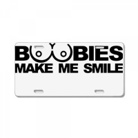 Boo Bies Make Me Smile License Plate | Artistshot