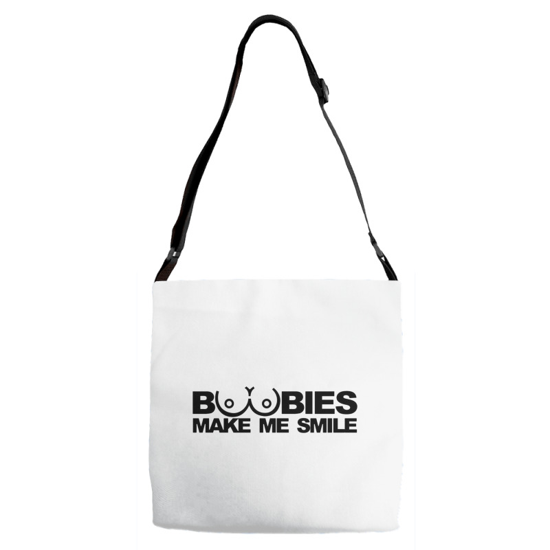 Boo Bies Make Me Smile Adjustable Strap Totes | Artistshot