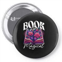 Book Are Magical Pin-back Button | Artistshot