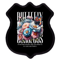 Butterfly Gorgeous Shield Patch | Artistshot