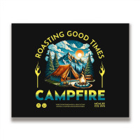 Campfire Metal Print Horizontal | Artistshot