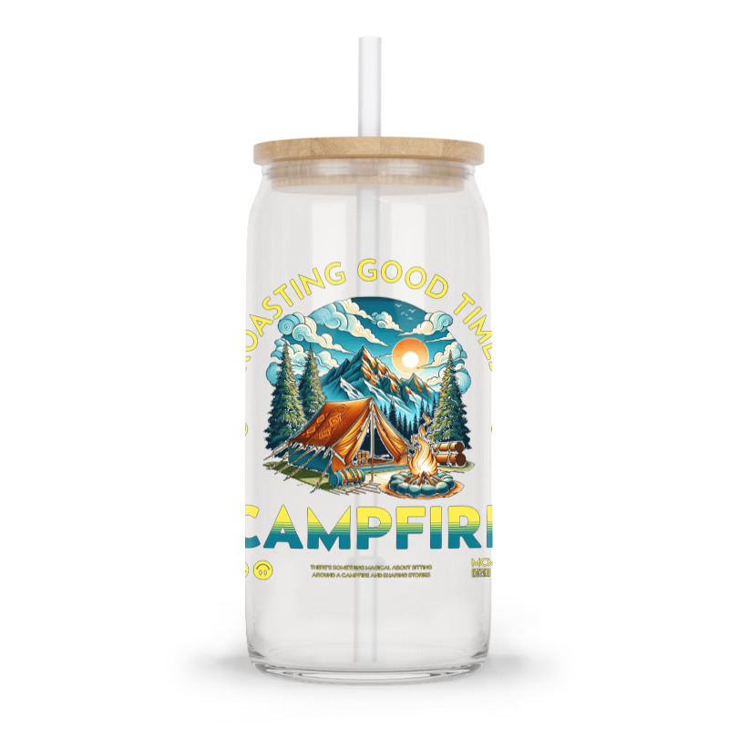 Campfire Glass Tumbler | Artistshot