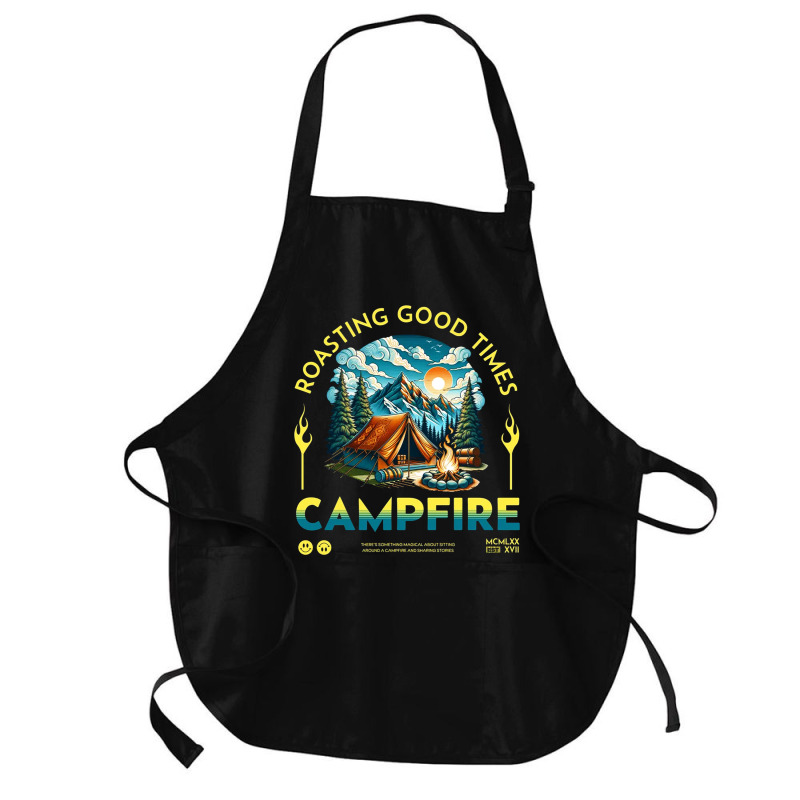 Campfire Medium-length Apron | Artistshot