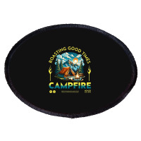 Campfire Oval Patch | Artistshot