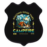 Campfire Shield Patch | Artistshot