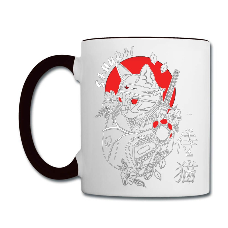 Cat Samurai Coffee Mug | Artistshot