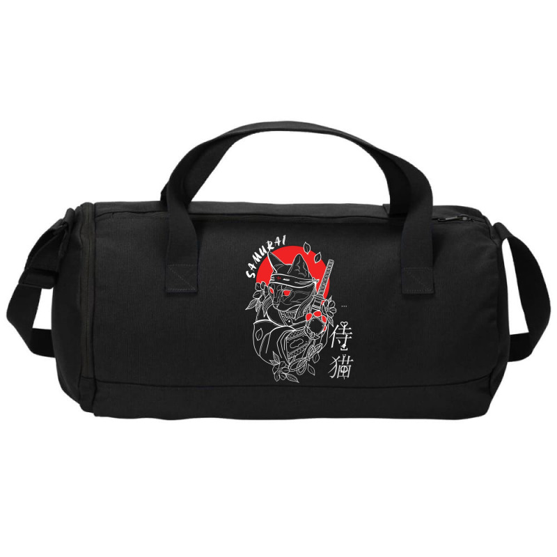 Cat Samurai Duffel Bag | Artistshot