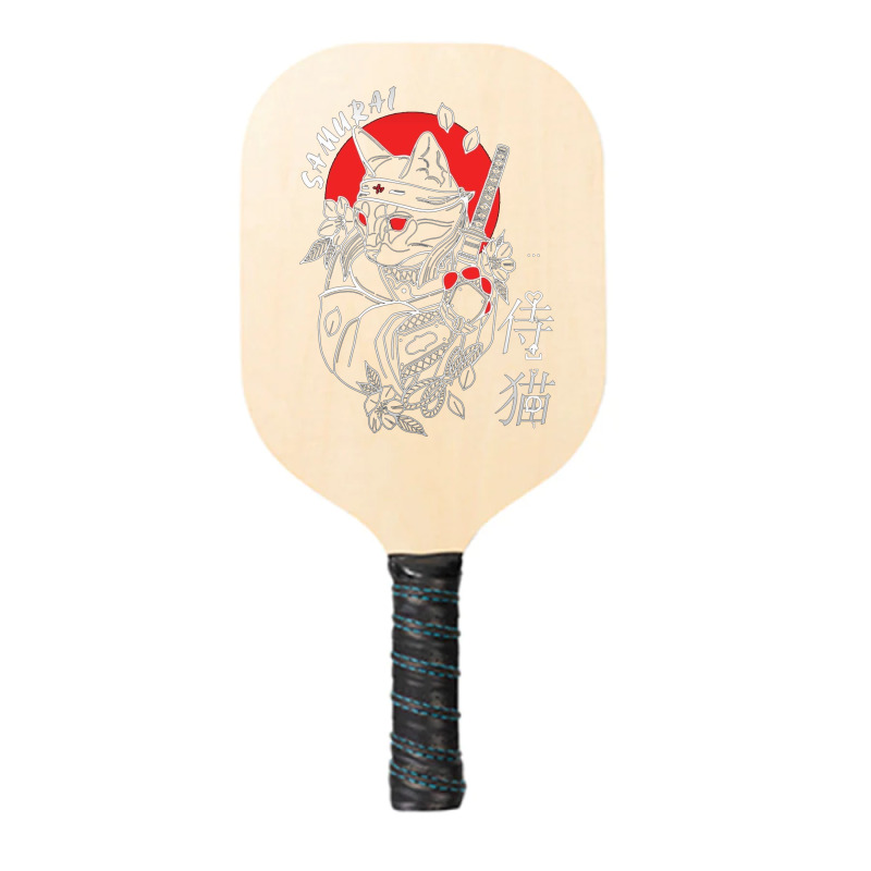 Cat Samurai Pickleball Paddle | Artistshot