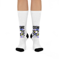 Cosmic Drip Crew Socks | Artistshot