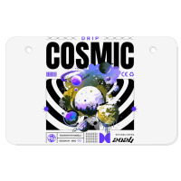 Cosmic Drip Atv License Plate | Artistshot