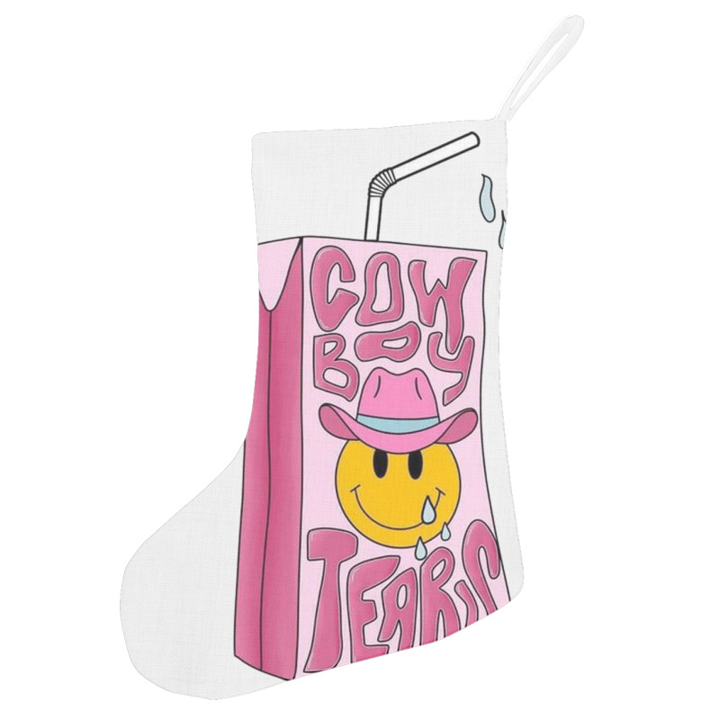 Cowboy Tears Holiday Stocking | Artistshot