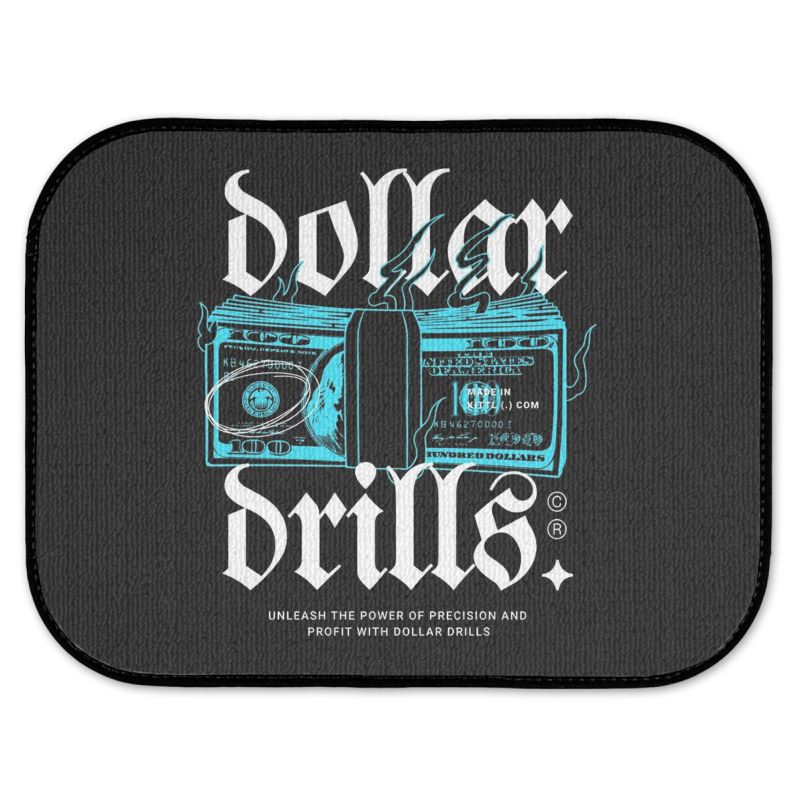 Dollar Drills Rear Car Mat | Artistshot