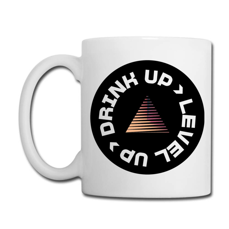 Drink Up Level Up Drink Coasters Coffee Mug | Artistshot