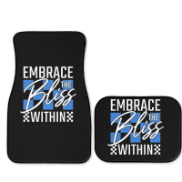 Embrace The Bliss Within Full Set Car Mats | Artistshot