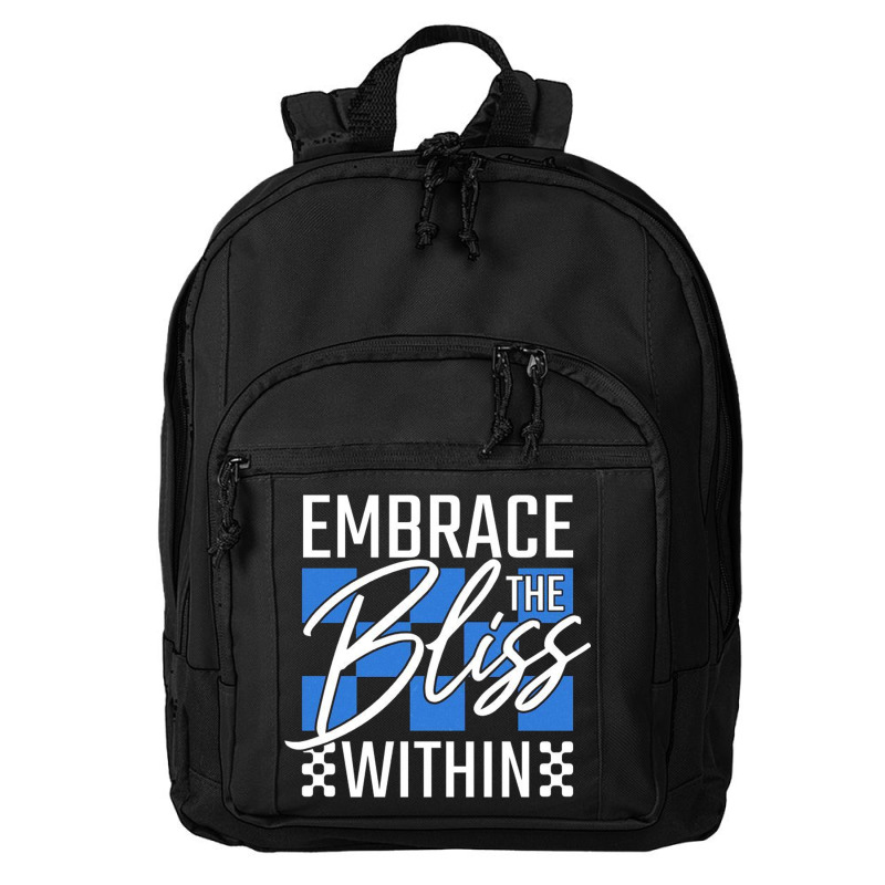 Embrace The Bliss Within Basic Backpack | Artistshot