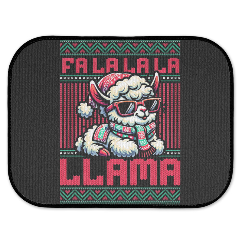 Fa La La La Llama Rear Car Mat | Artistshot