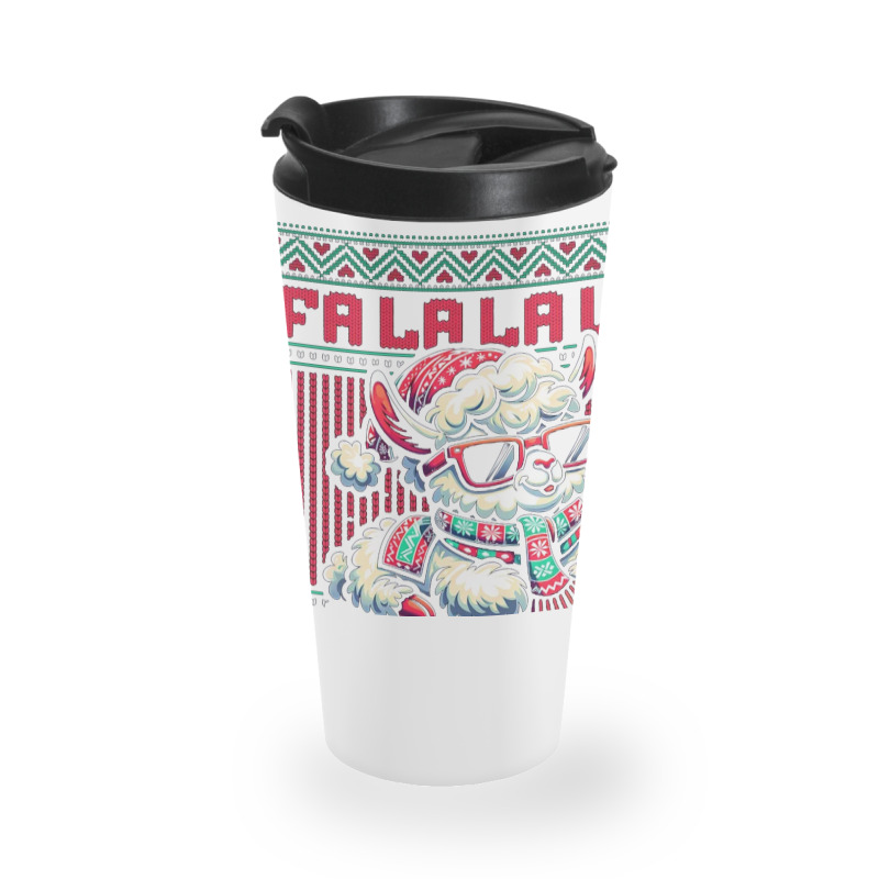 Fa La La La Llama Travel Mug | Artistshot