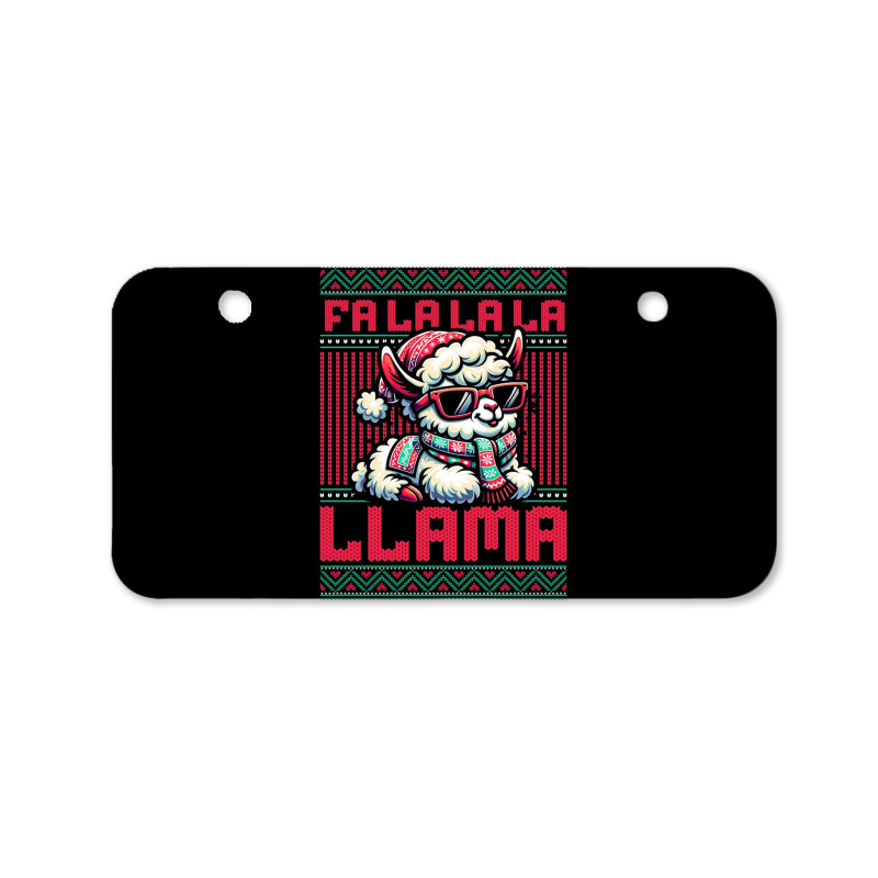 Fa La La La Llama Bicycle License Plate | Artistshot