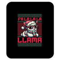 Fa La La La Llama Mousepad | Artistshot