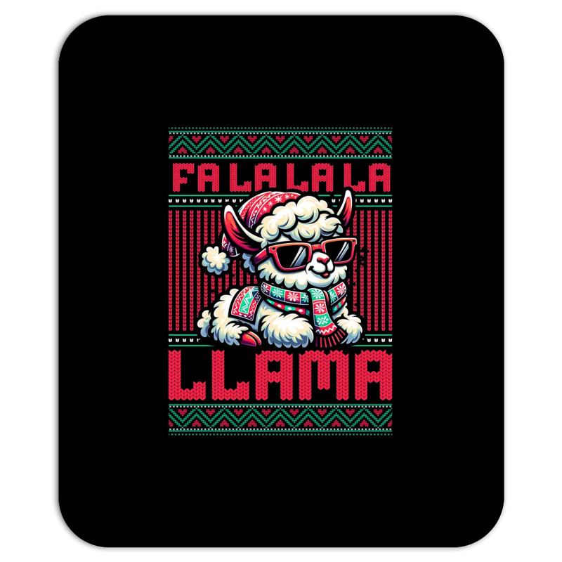 Fa La La La Llama Mousepad | Artistshot