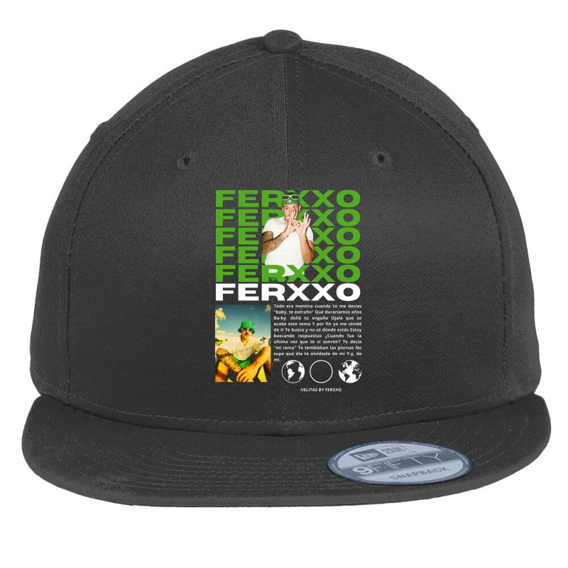 Feid Ferxxo Flat Bill Snapback Cap | Artistshot