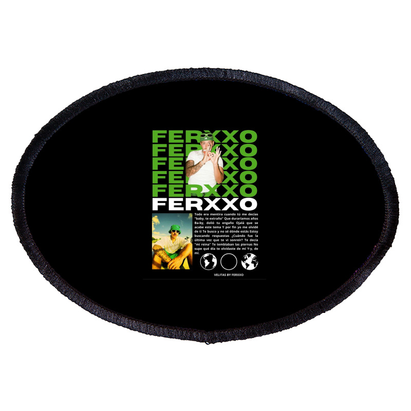 Feid Ferxxo Oval Patch | Artistshot