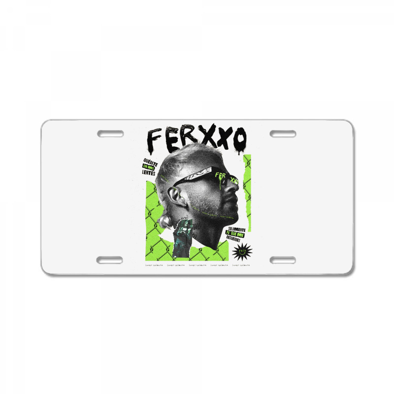 Ferxxo License Plate | Artistshot